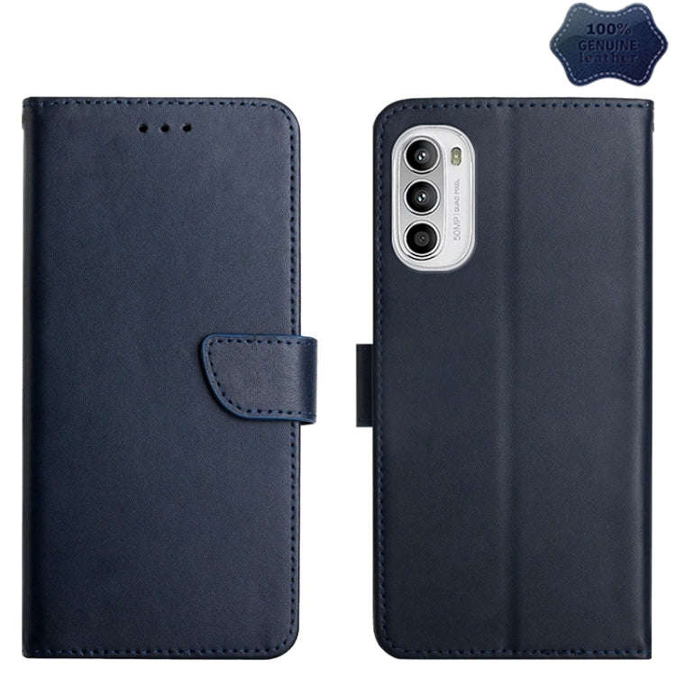 Genuine Leather Fingerprint-proof Horizontal Flip Phone Case, For OnePlus 10R, For OnePlus Nord C...