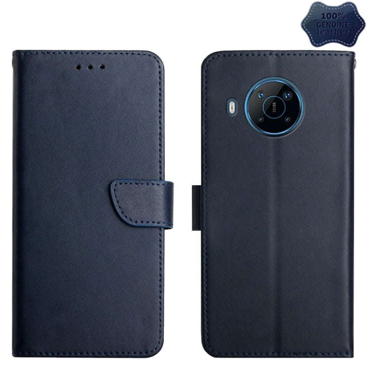 Genuine Leather Fingerprint-proof Horizontal Flip Phone Case, For OnePlus 10R, For OnePlus Nord C...