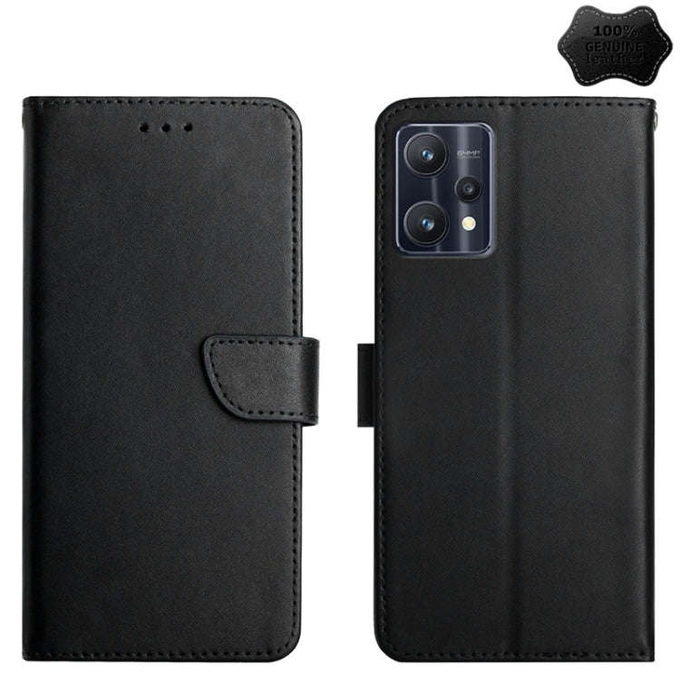 Genuine Leather Fingerprint-proof Horizontal Flip Phone Case, For OnePlus 10R, For OnePlus Nord C...