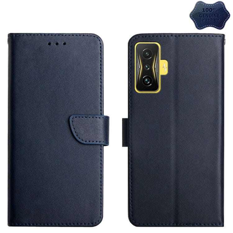 Genuine Leather Fingerprint-proof Horizontal Flip Phone Case, For OnePlus 10R, For OnePlus Nord C...