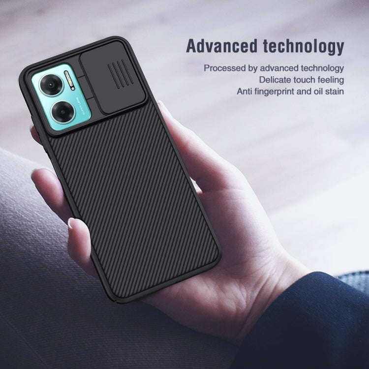 NILLKIN Black Mirror Series Camshield PC Phone Case, For Xiaomi Redmi Note 11E 5G / Redmi 10 5G