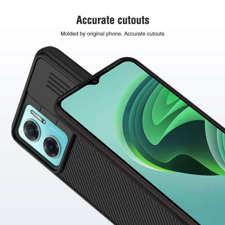 NILLKIN Black Mirror Series Camshield PC Phone Case, For Xiaomi Redmi Note 11E 5G / Redmi 10 5G