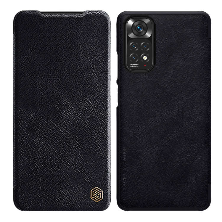 NILLKIN QIN Series Crazy Horse Texture Leather Case, For Xiaomi Redmi Note 11S