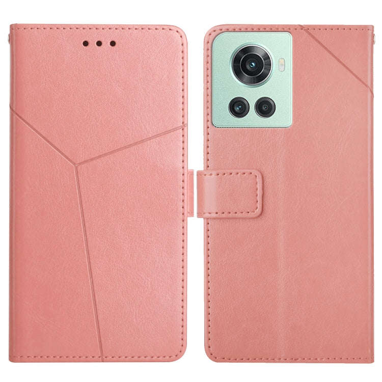 Y Stitching Horizontal Flip Leather Phone Case, For OnePlus 10R/ACE, For OnePlus Nord CE 2 5G, Fo...