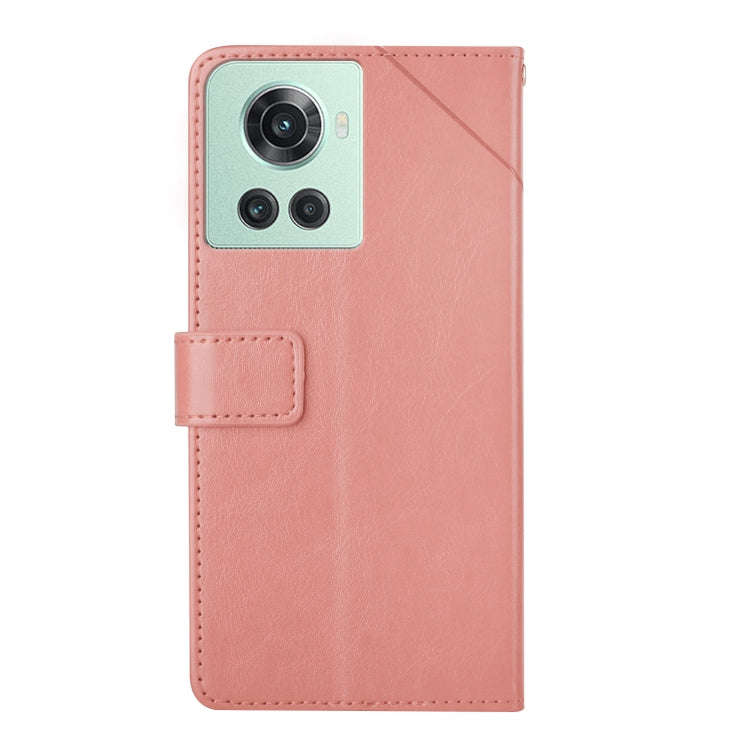 Y Stitching Horizontal Flip Leather Phone Case, For OnePlus 10R/ACE, For OnePlus Nord CE 2 5G, Fo...