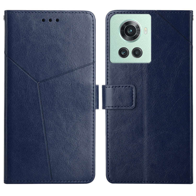 Y Stitching Horizontal Flip Leather Phone Case, For OnePlus 10R/ACE, For OnePlus Nord CE 2 5G, Fo...