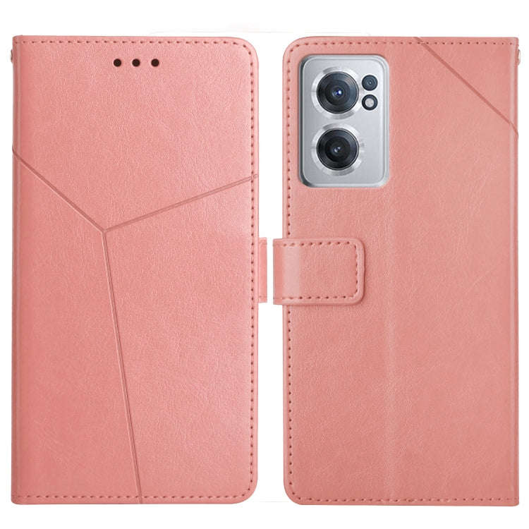 Y Stitching Horizontal Flip Leather Phone Case, For OnePlus 10R/ACE, For OnePlus Nord CE 2 5G, Fo...