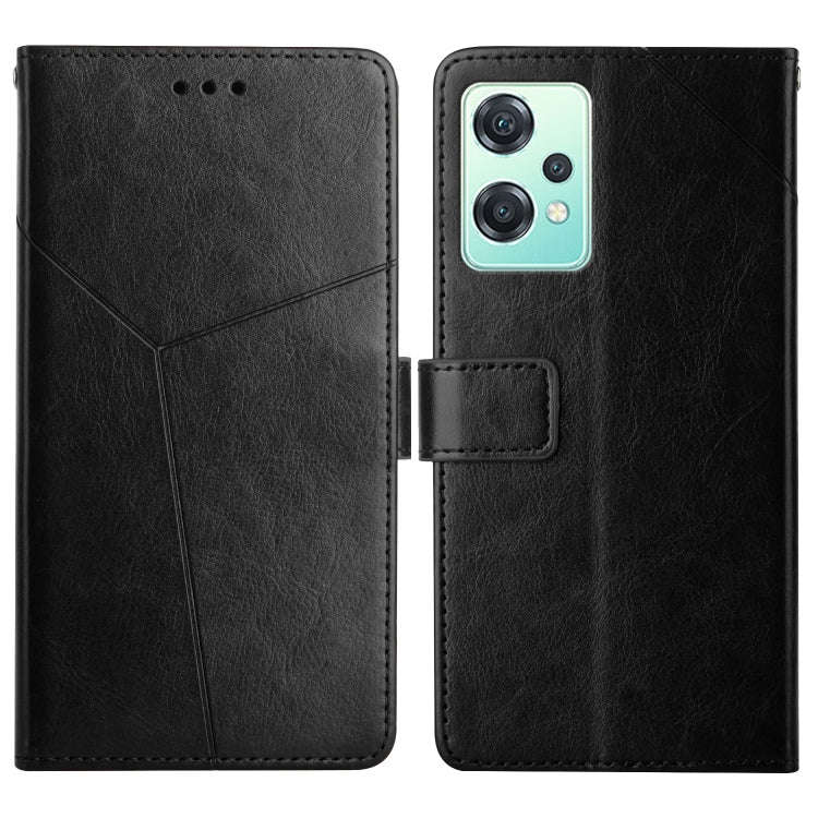 Y Stitching Horizontal Flip Leather Phone Case, For OnePlus 10R/ACE, For OnePlus Nord CE 2 5G, Fo...