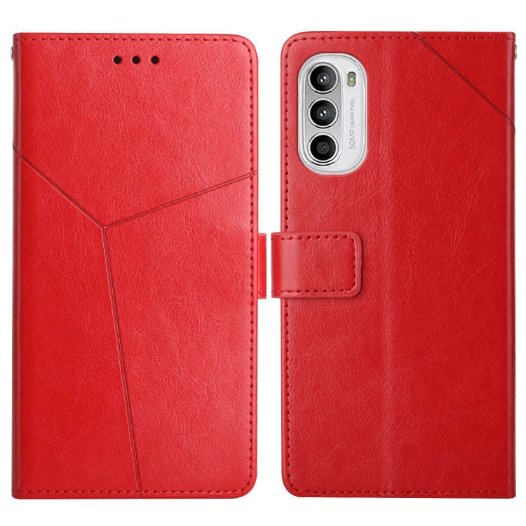 Y Stitching Horizontal Flip Leather Phone Case, For OnePlus 10R/ACE, For OnePlus Nord CE 2 5G, Fo...