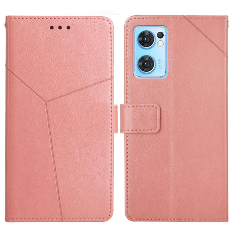 Y Stitching Horizontal Flip Leather Phone Case, For OnePlus 10R/ACE, For OnePlus Nord CE 2 5G, Fo...