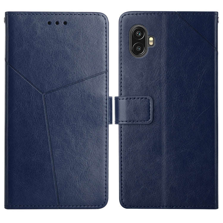 Y Stitching Horizontal Flip Leather Phone Case, For OPPO Realme 9 Pro+/Realme 9 4G, For Samsung G...