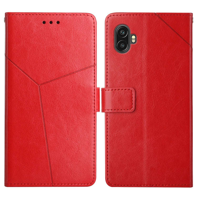 Y Stitching Horizontal Flip Leather Phone Case, For OPPO Realme 9 Pro+/Realme 9 4G, For Samsung G...