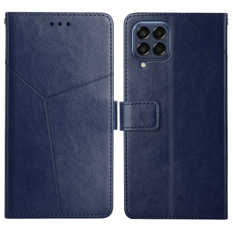 Y Stitching Horizontal Flip Leather Phone Case, For OPPO Realme 9 Pro+/Realme 9 4G, For Samsung G...