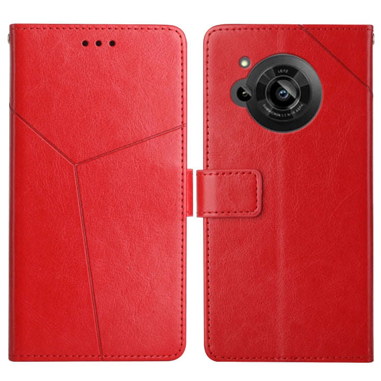 Y Stitching Horizontal Flip Leather Phone Case, For OPPO Realme 9 Pro+/Realme 9 4G, For Samsung G...