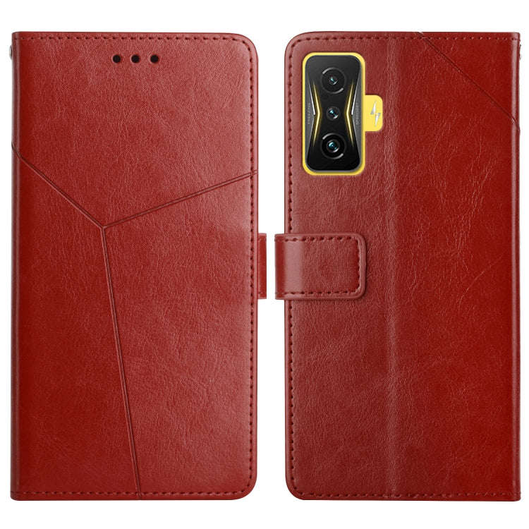 Y Stitching Horizontal Flip Leather Phone Case, For OPPO Realme 9 Pro+/Realme 9 4G, For Samsung G...