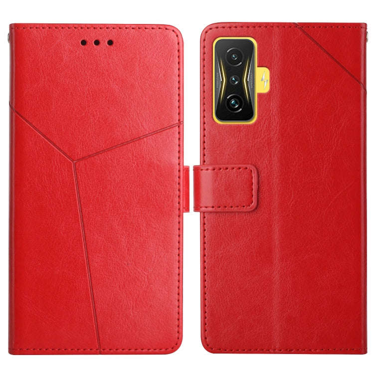Y Stitching Horizontal Flip Leather Phone Case, For OPPO Realme 9 Pro+/Realme 9 4G, For Samsung G...