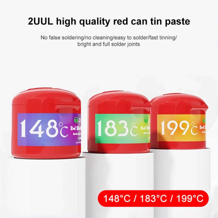 2UUL SNK Series Solder Paste Welding Maintenance Low-Temperature Tin Ointment, 148 degrees, 183 d...