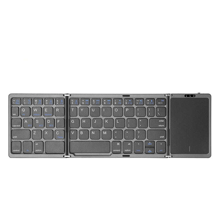 B089T Foldable Bluetooth Keyboard Rechargeable with Touchpad, B089T(Grey), B089T  (Silver), B089T...