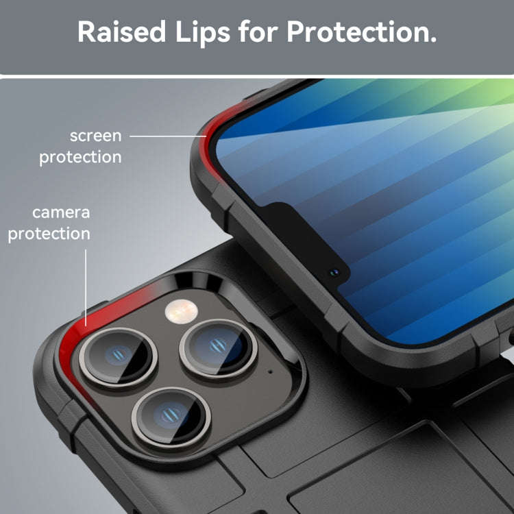 Rugged Shield Full Coverage Shockproof TPU Case, For iPhone 14, For iPhone 14 Pro, For iPhone 14 ...
