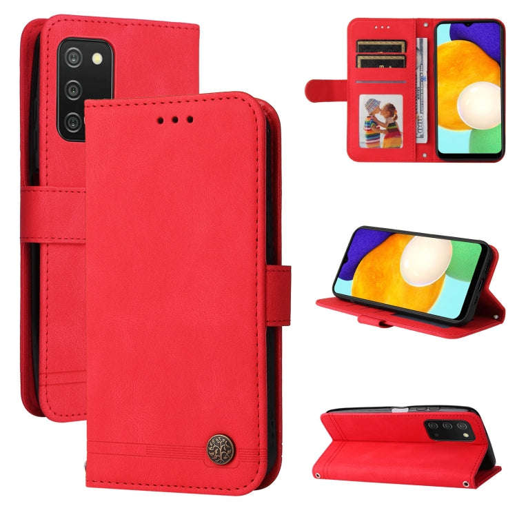 Skin Feel Life Tree Metal Button Leather Phone Case, For Xiaomi Redmi Note 11E / 10 Prime+ 5G, Fo...