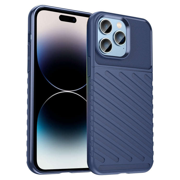 Thunderbolt Shockproof TPU Phone Case, For iPhone 14 Plus, For iPhone 14 Pro Max