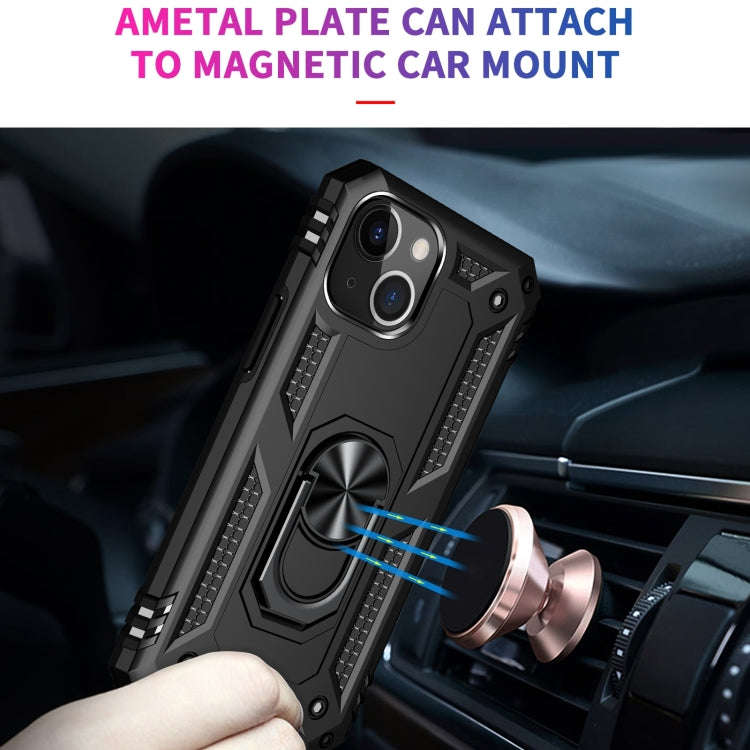 Shockproof TPU + PC Ring Holder Phone Case, For iPhone 14, For iPhone 14 Plus, For iPhone 14 Pro,...