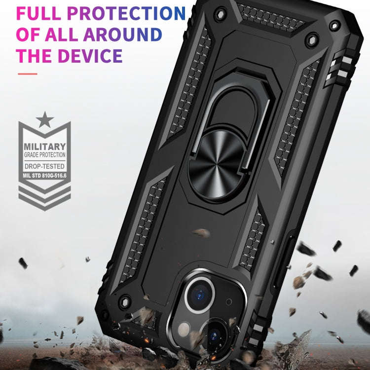Shockproof TPU + PC Ring Holder Phone Case, For iPhone 14, For iPhone 14 Plus, For iPhone 14 Pro,...