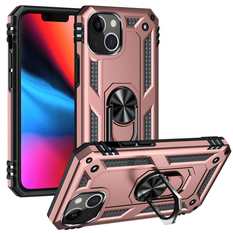 Shockproof TPU + PC Ring Holder Phone Case, For iPhone 14, For iPhone 14 Plus, For iPhone 14 Pro,...