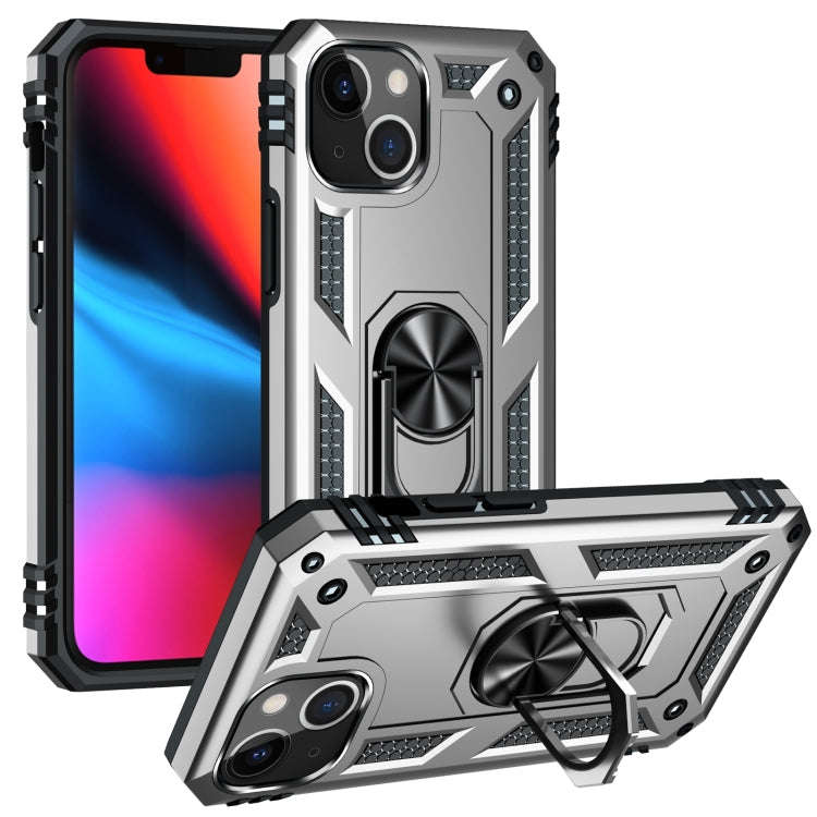 Shockproof TPU + PC Ring Holder Phone Case, For iPhone 14, For iPhone 14 Plus, For iPhone 14 Pro,...