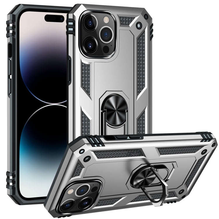 Shockproof TPU + PC Ring Holder Phone Case, For iPhone 14, For iPhone 14 Plus, For iPhone 14 Pro,...