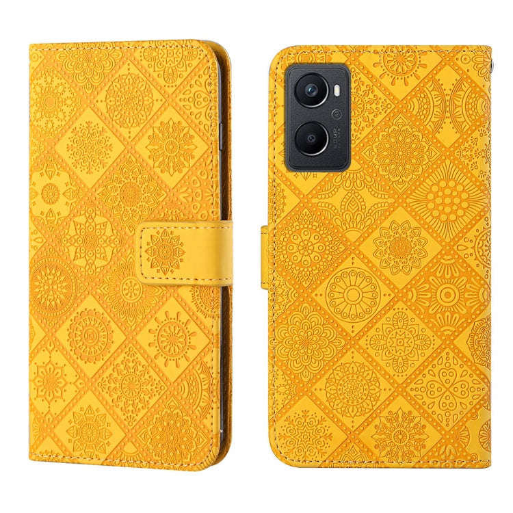 Ethnic Style Embossed Pattern Leather Phone Case, For OPPO A96 5G, For OPPO Find X5, For OPPO Fin...