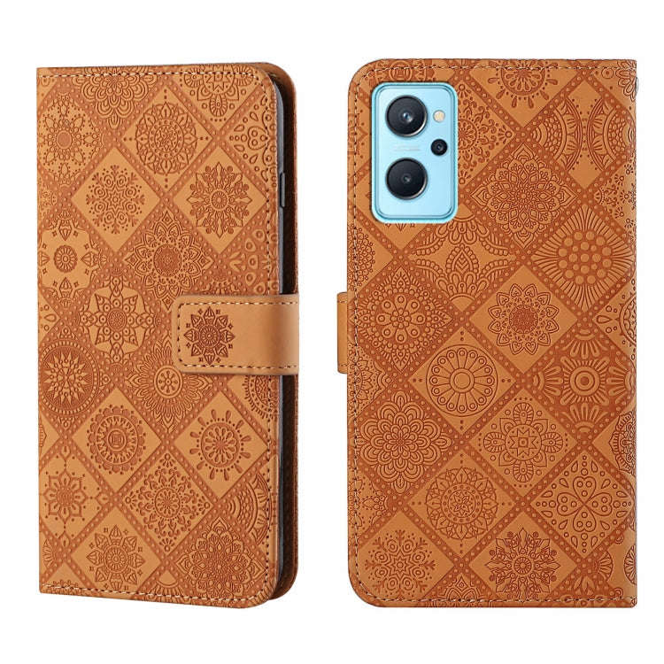 Ethnic Style Embossed Pattern Leather Phone Case, For OPPO A96 5G, For OPPO Find X5, For OPPO Fin...
