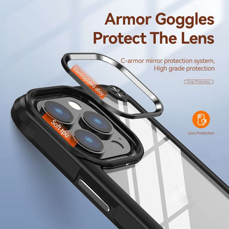 TPU + PC Lens Protection Phone Case, For iPhone 14, For iPhone 14 Pro, For iPhone 14 Plus, For iP...