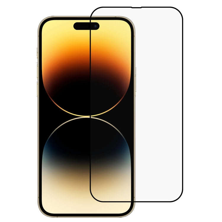 Full Glue Screen Tempered Glass Film, For iPhone 14 (1 PC), For iPhone 14 Pro (1 PC), For iPhone ...