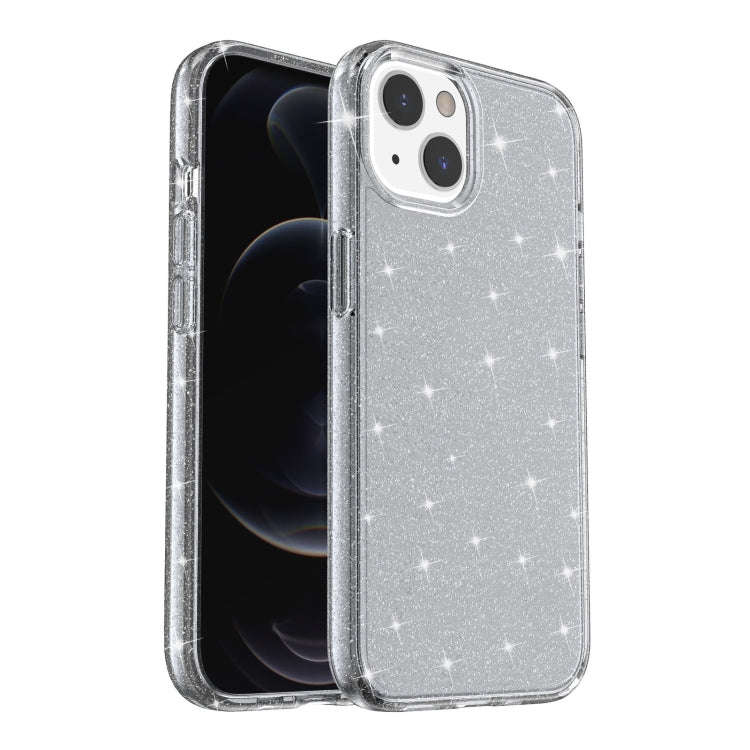 Shockproof Terminator Style Glitter Powder Protective Case, For iPhone 14, For iPhone 14 Pro, For...