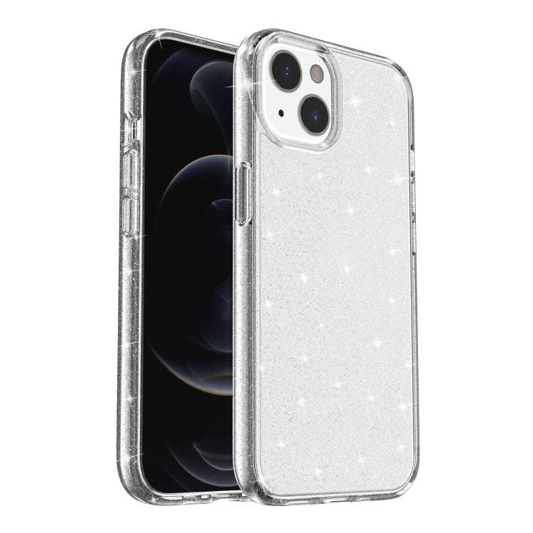 Shockproof Terminator Style Glitter Powder Protective Case, For iPhone 14, For iPhone 14 Pro, For...