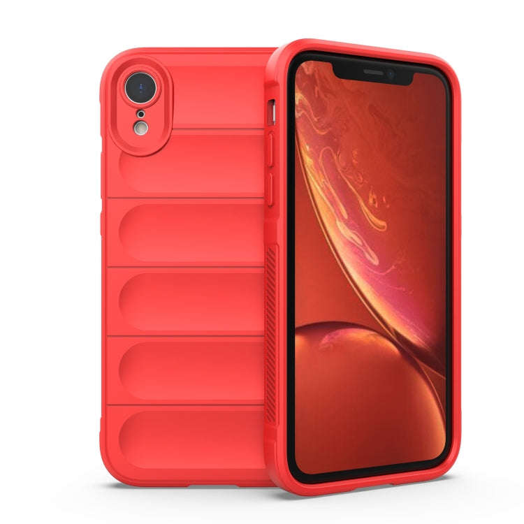 Magic Shield TPU + Flannel Phone Case, For iPhone SE 2022 / SE 2020 / 8 / 7, For iPhone 8 Plus / ...