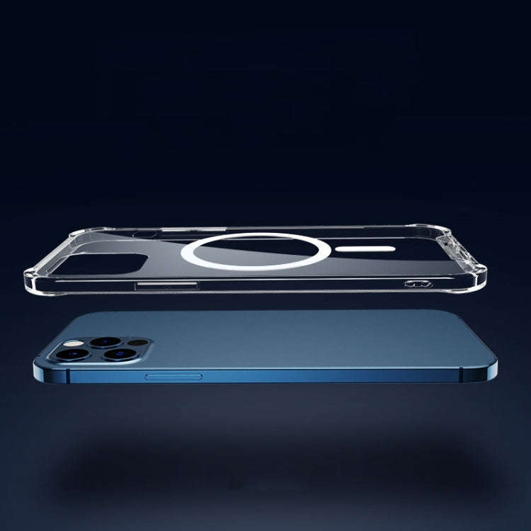 Magsafe Case Clear Four-corner Airbag Shockproof Phone Case with Magnetic, For iPhone 14, For iPh...