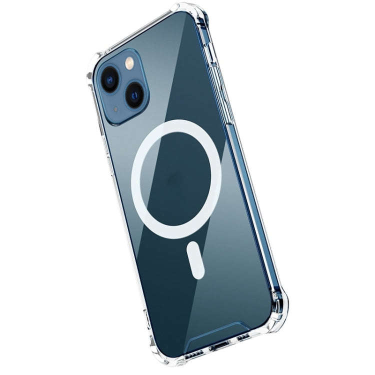 Magsafe Case Clear Four-corner Airbag Shockproof Phone Case with Magnetic, For iPhone 14, For iPh...