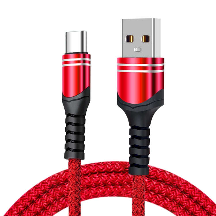 6A Woven Style USB Charging Cable, Cable Length: 1m, USB-C / Type-C, 8 Pin