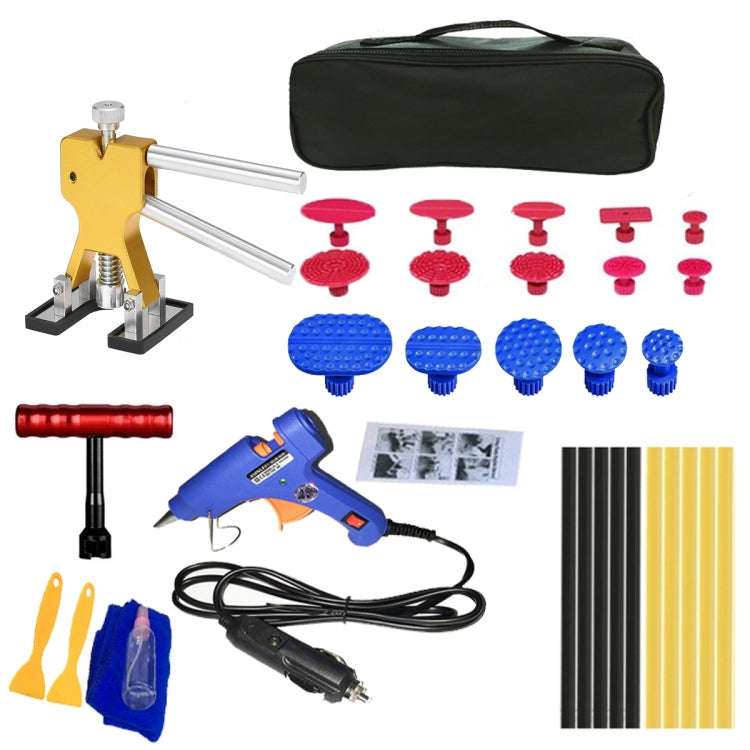 32 in 1 12V Car Cigarette Lighter Plug Paintless Dent Puller, 32 in 1 T-bar