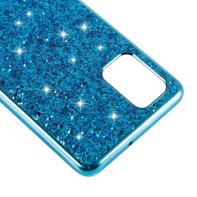 Plating Glittery Powder Shockproof TPU Protective Case, For Samsung Galaxy A51, For Samsung Galax...