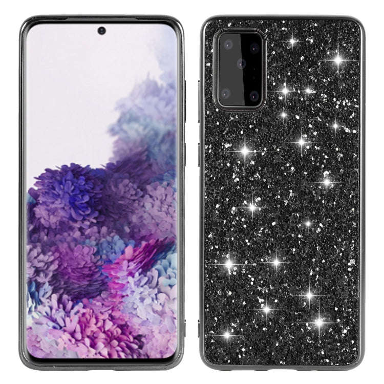 Plating Glittery Powder Shockproof TPU Protective Case, For Samsung Galaxy A51, For Samsung Galax...