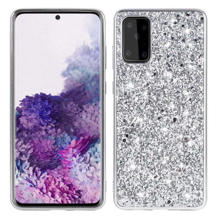 Plating Glittery Powder Shockproof TPU Protective Case, For Samsung Galaxy A51, For Samsung Galax...