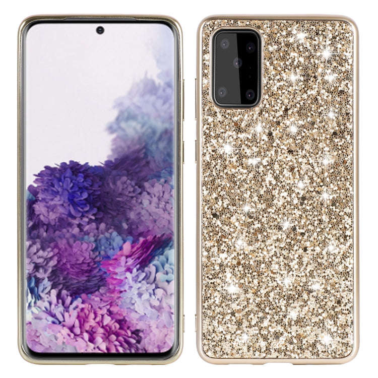 Plating Glittery Powder Shockproof TPU Protective Case, For Samsung Galaxy A51, For Samsung Galax...