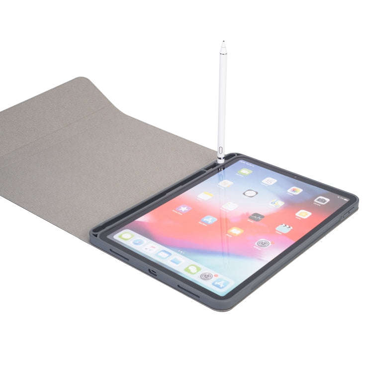 RK11A Backlight TPU Multi Color Light Bluetooth Keyboard Horizontal Flip Leather Case for iPad Pr...
