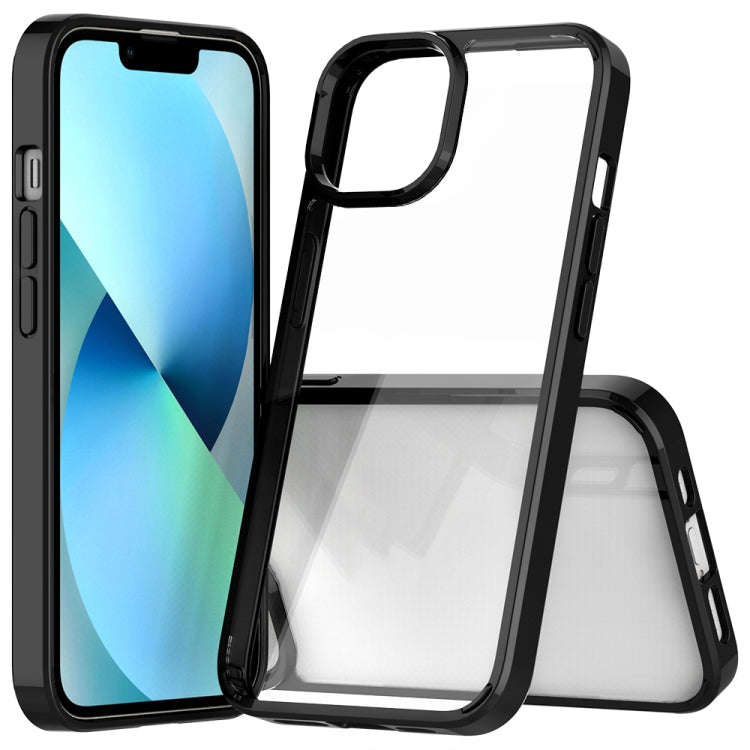 Shockproof Scratchproof TPU + Acrylic Phone Case, For iPhone 14, For iPhone 14 Plus, For iPhone 1...