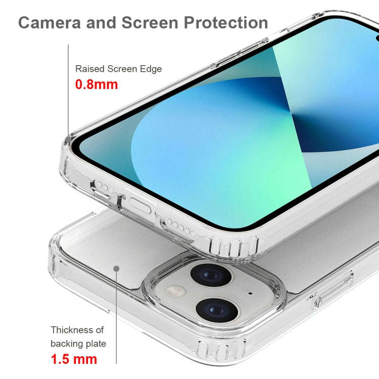 Shockproof Scratchproof TPU + Acrylic Phone Case, For iPhone 14, For iPhone 14 Plus, For iPhone 1...