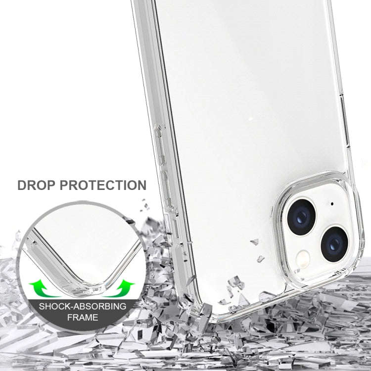 Shockproof Scratchproof TPU + Acrylic Phone Case, For iPhone 14, For iPhone 14 Plus, For iPhone 1...