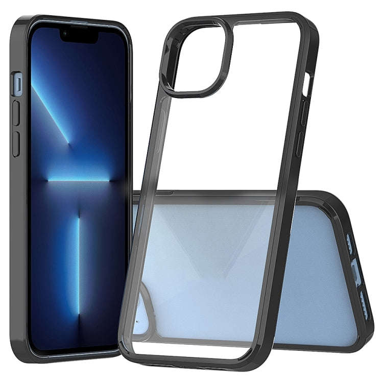 Shockproof Scratchproof TPU + Acrylic Phone Case, For iPhone 14, For iPhone 14 Plus, For iPhone 1...